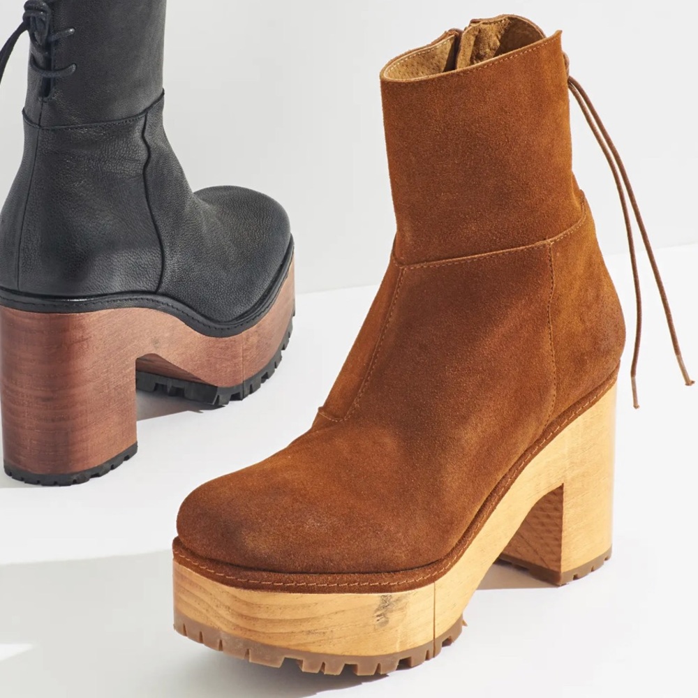 Free People Kenna platform clog boot